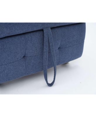 3-in-1 Convertible Sleeper Chair Bed - Linen