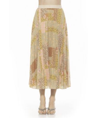 Women's Kesia Midi Pleated Skirt