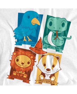 Men's Cute Sorting Hat And Houses T Shirt