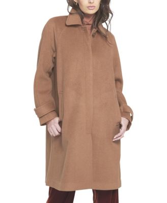 Women's Melton Coat Teddy