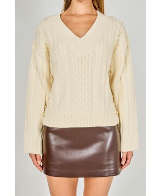 Women's Cable Knit Sweater