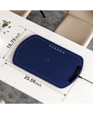 7-Temp Food Warming Mat, 250W Low Energy Consumption (104&deg;F-212&deg;F), 5H Timer & Child Lock, Ultra-Thin Roll-Up Buffet Hot Plate