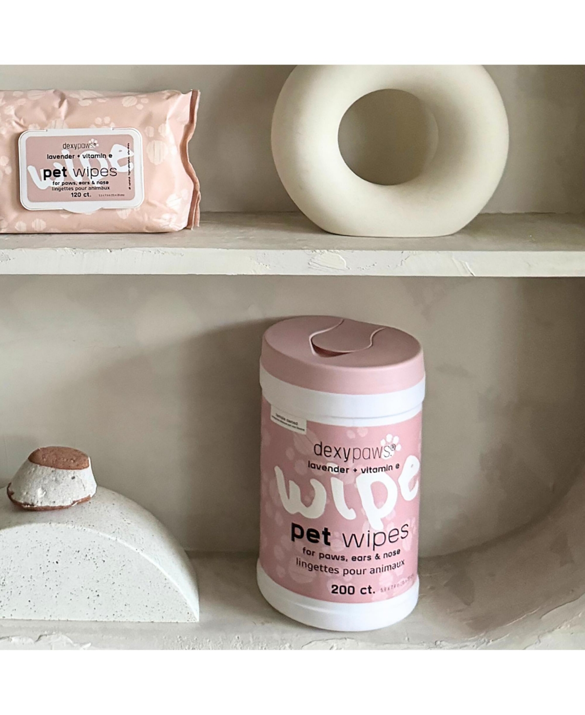 Dexypaws Pet Wipes: Lavender