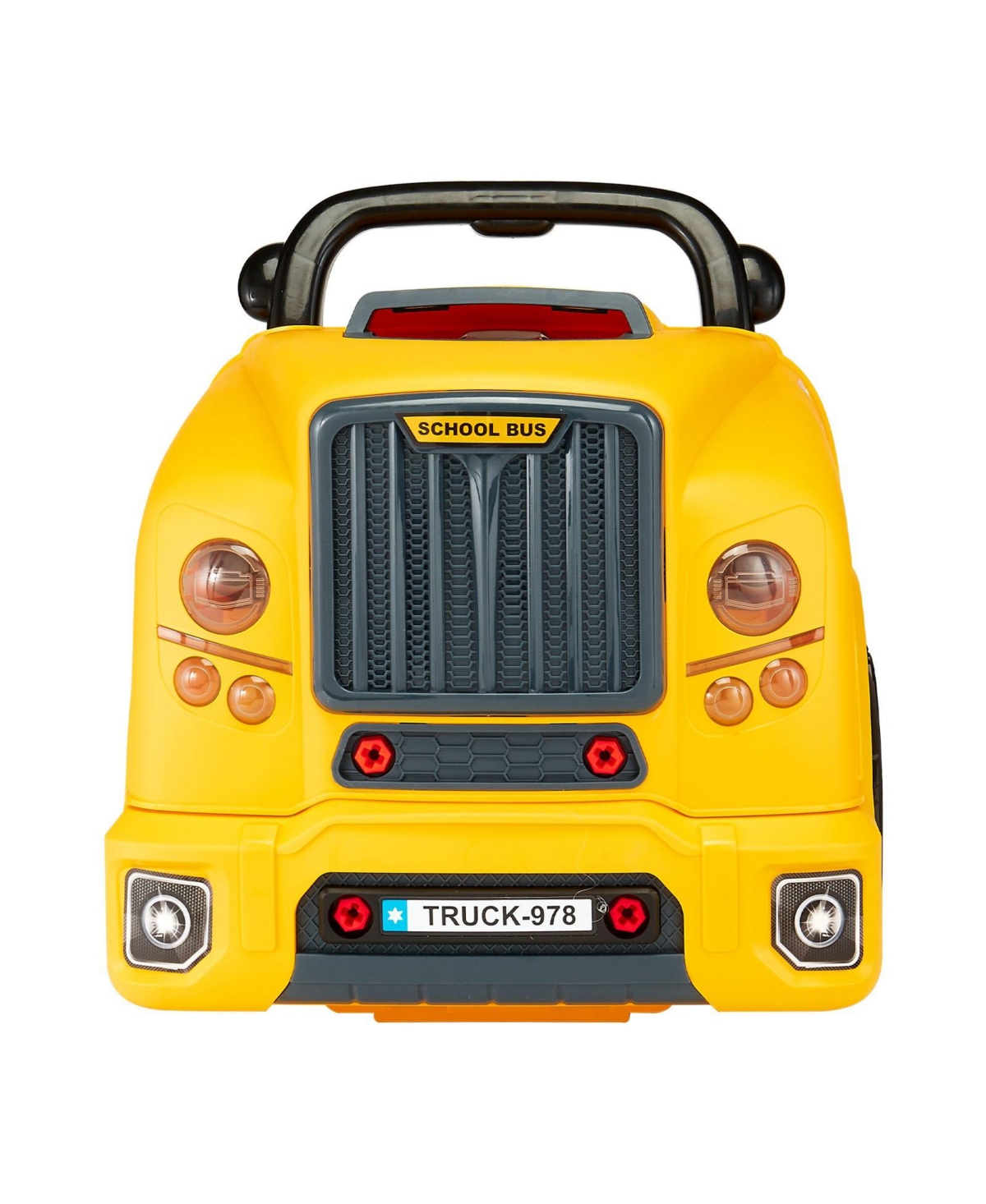 Sugift 60-Piece Engine Toy with Lights, Sounds & Removable Parts