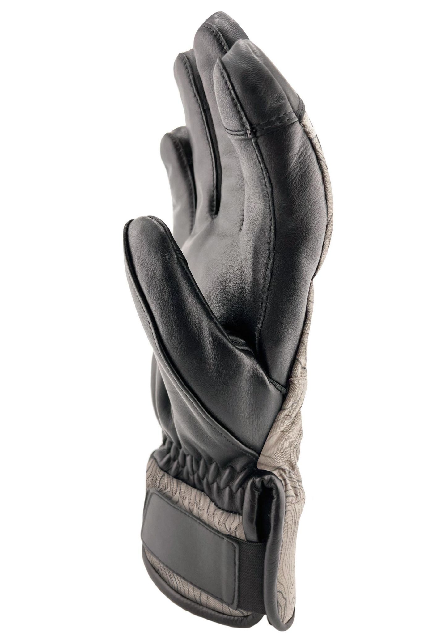 Женские перчатки KESSLER Waterproof Ergo Grip Leather Palm Snow Gloves "Aspen", цвет: Коричневый — фото 3