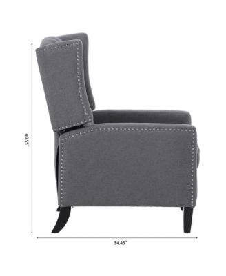 27" Wide Manual Wing Chair Recliner