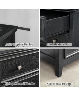 5-Drawer Modern Storage Cabinet Closet Organizer