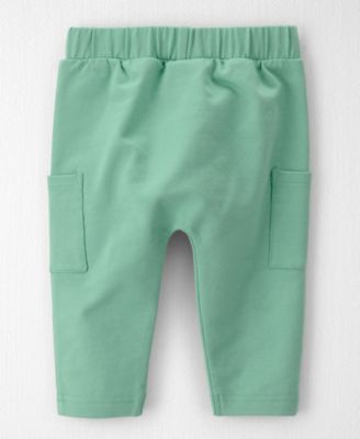 Little Planet by Carters Baby Boys' Organic Cotton French Terry Joggers, 2-Pack Set