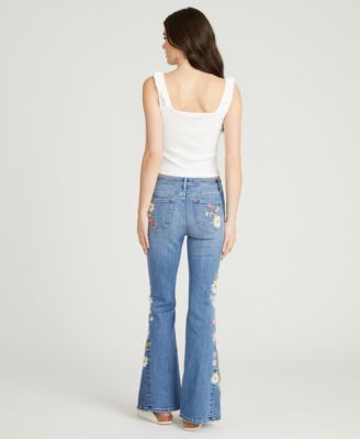 Women's Fab Farrah Daisyland Flare Jeans