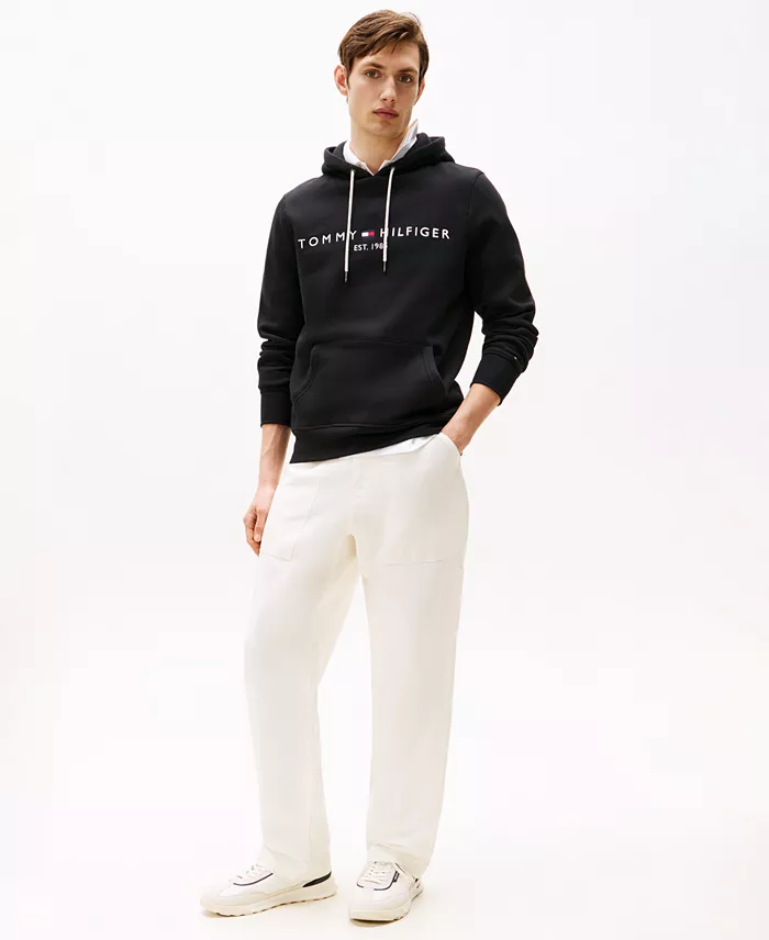 Men's Embroidered Logo Hoodie - thumbnail 2