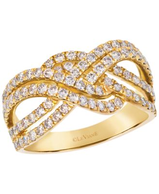 Nude Diamond Ring (1.25 ct. t.w.) in 14k Honey Gold