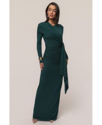 Women's Glitz Asymmetric Maxi Dress
