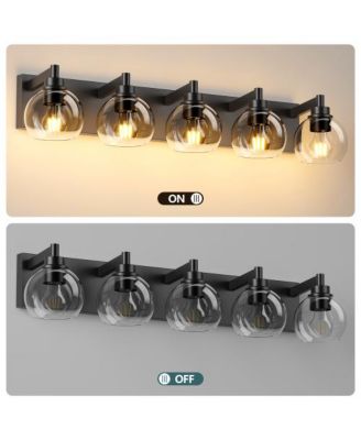 Vanity Lights With 4 LED Bulbs For Bathroom Lighting