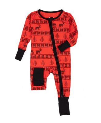 Baby One Piece Viscose from Bamboo Holiday Pajamas