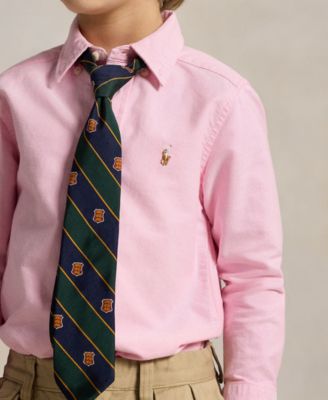 Boys' 2T-7 Cotton Oxford Shirt