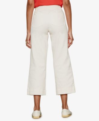 Women's The Marine Mid Rise Cropped Wide-Leg Jeans 