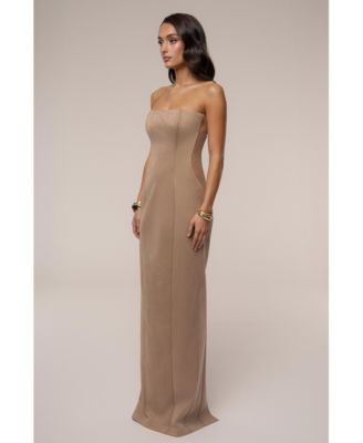 Women's Madison Suede Maxi Dress