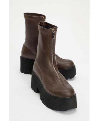 Ovil Platform Zip Boot (Women)