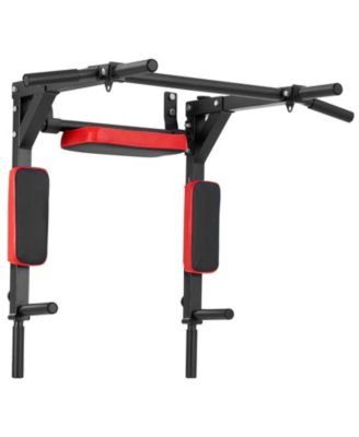 SUGFIT Wall Mounted Pull Up Bar Heavy Duty Dip and Chin-Up Station 440 LB Capacity