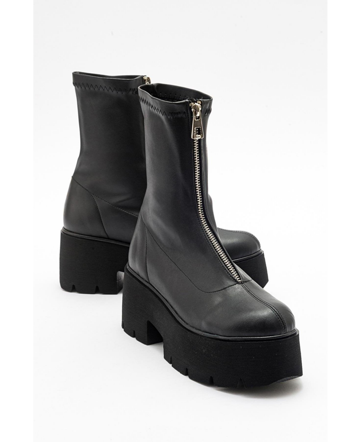 Prologue Shoes Ovil Platform Zip Boot (Women)
