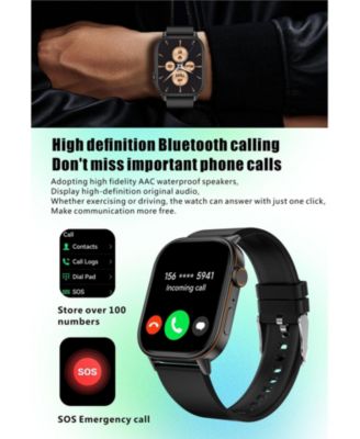 2025 New QX17 Smart Watch, Bluetooth Calling, GPS Single-Frequency Actions Chip 5-Mode Positioning, Waterproof Sports Watch