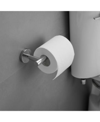 5-Piece Bath Hardware with Towel Bar Towel rack Towel Hook Toilet Paper Holder and Towel Ring Set in