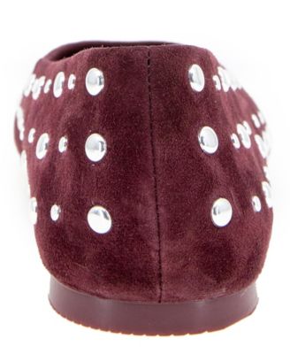 Women's Latouche Studs Dark Plum (Women's Flats)