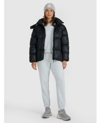 Women's Down Jacket With Synthetic Filling