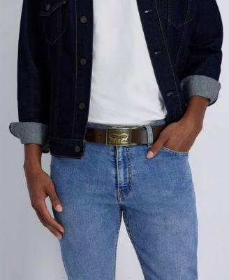 Men's  Plaq Bridle Jean Belt