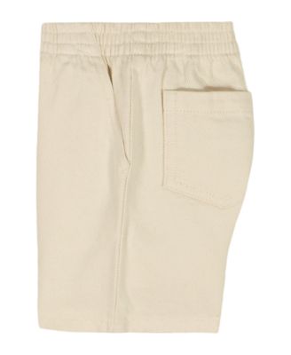 Boys' 2T-7 Slub Pique Polo Shirt and Denim Shorts, 2-Piece Set