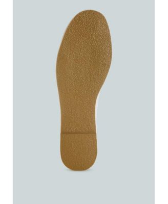 Womens Moshka Round Toe Canvas Slip-On Loafers