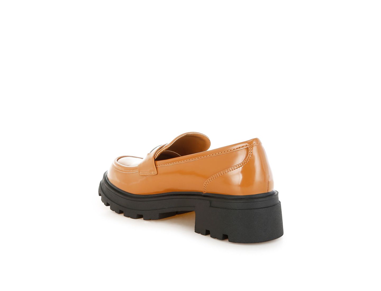 Женские туфли London Rag Gleam Stride Faux Leather Chunky, цвет: Бежевый / Хаки — фото 6