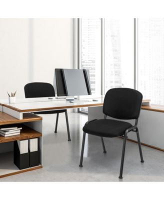 Office Chair with Metal Frame and Padded Cushions for Conference Room