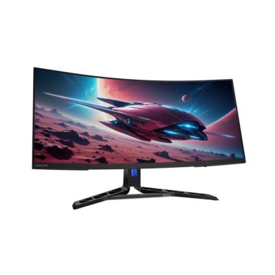 Legion R34w-30 34" 21:9 UWQHD 180Hz Curved VA WLED Gaming Monitor, Raven
