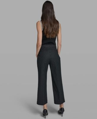 Petite Flap Pocket Ankle Pants