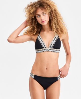 Women's Fiesta Basket Weave Trim Hipster Bottom