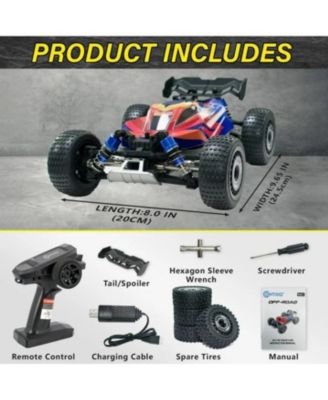 HC1 Road Rager RC Remote Control High Speed Race Car - 1:16 Scale