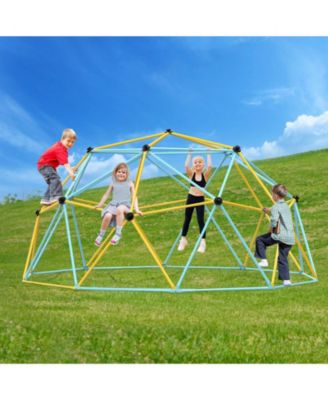 10FT Kids Climbing Dome Jungle Gym 750 LB Capacity