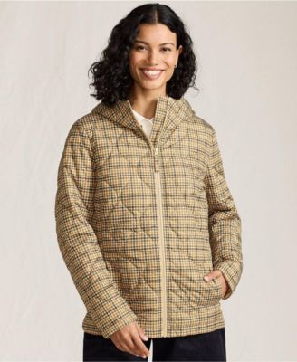 Women's Print Feather Free Quilted Insulated Jacket