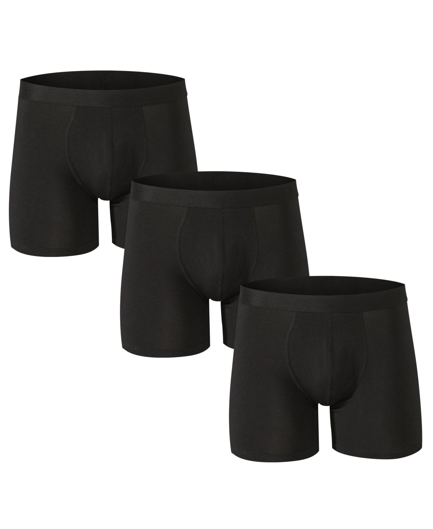 Трусы-боксеры Comfortable для мужчин, 3 шт. — Alpine Swiss, цвет: Чёрный — фото 7