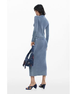 Women's LONG KNIT SKIRT