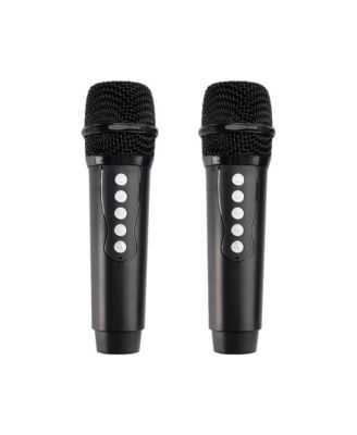 20W Karaoke Speaker System with Voice Changer, 2 Wireless Mics, Bluetooth 5.3 & AUX TV Connection
