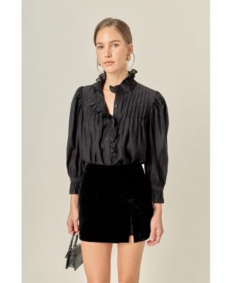 Women's Ruffle Detailed Blouse