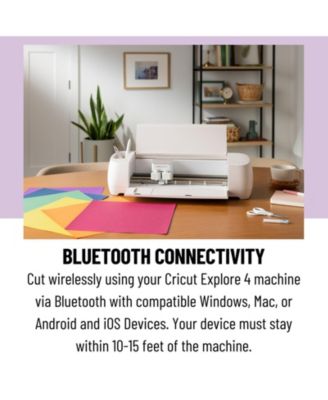 Explore 4 Cutting Machine with EasyPress 3 Heat Press and Materials Bundle