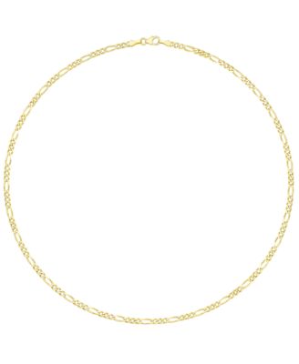 Figaro Chain in 14k Gold