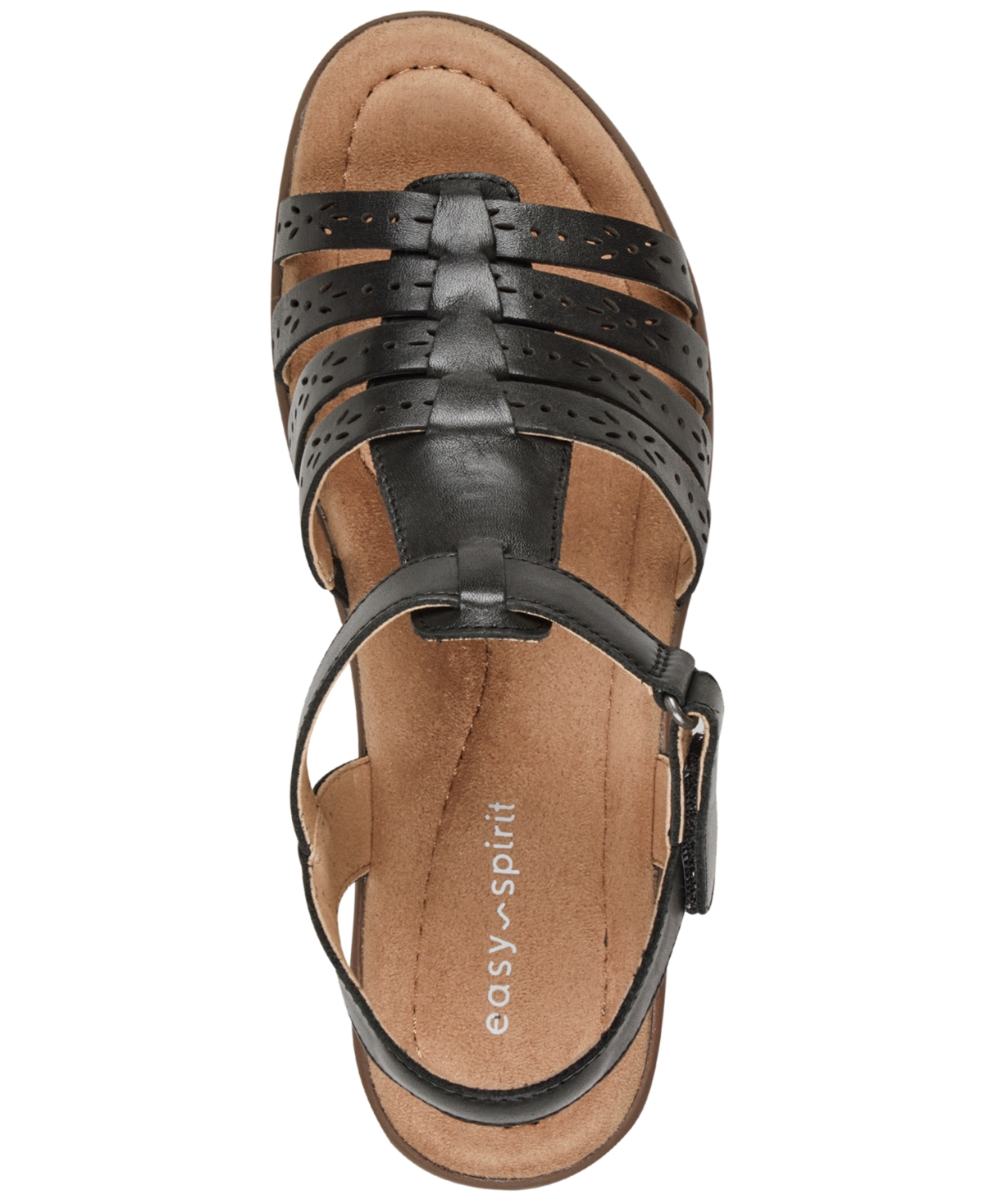 Easy Spirit Women's Cortney Leather Strappy Dress Sandals