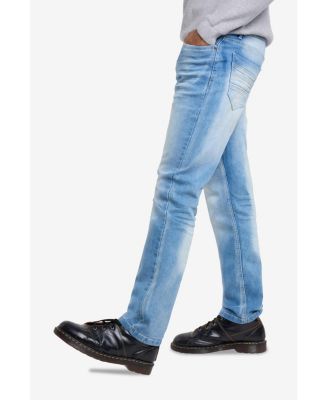 Men's Pieced Pockets Slim Fit Jeans