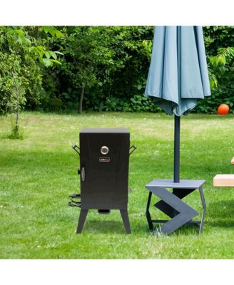 1500 Watt Electric Vertical Smoker with 531 Sq In Cooking Area, Black