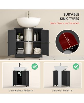 Pedestal Sink Storage Cabinet, Sink Bathroom Cabinet