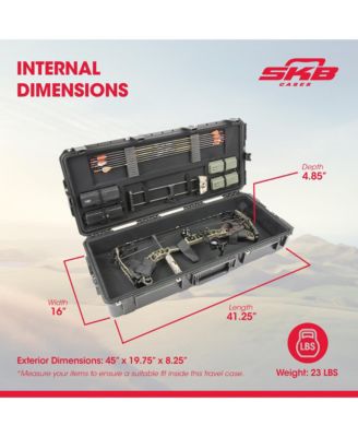 Hard Large Plush Storage Case Archery Bow Parallel Limb iSeries REV2